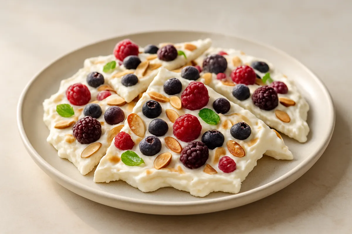 Frozen Greek Yogurt Protein Bark