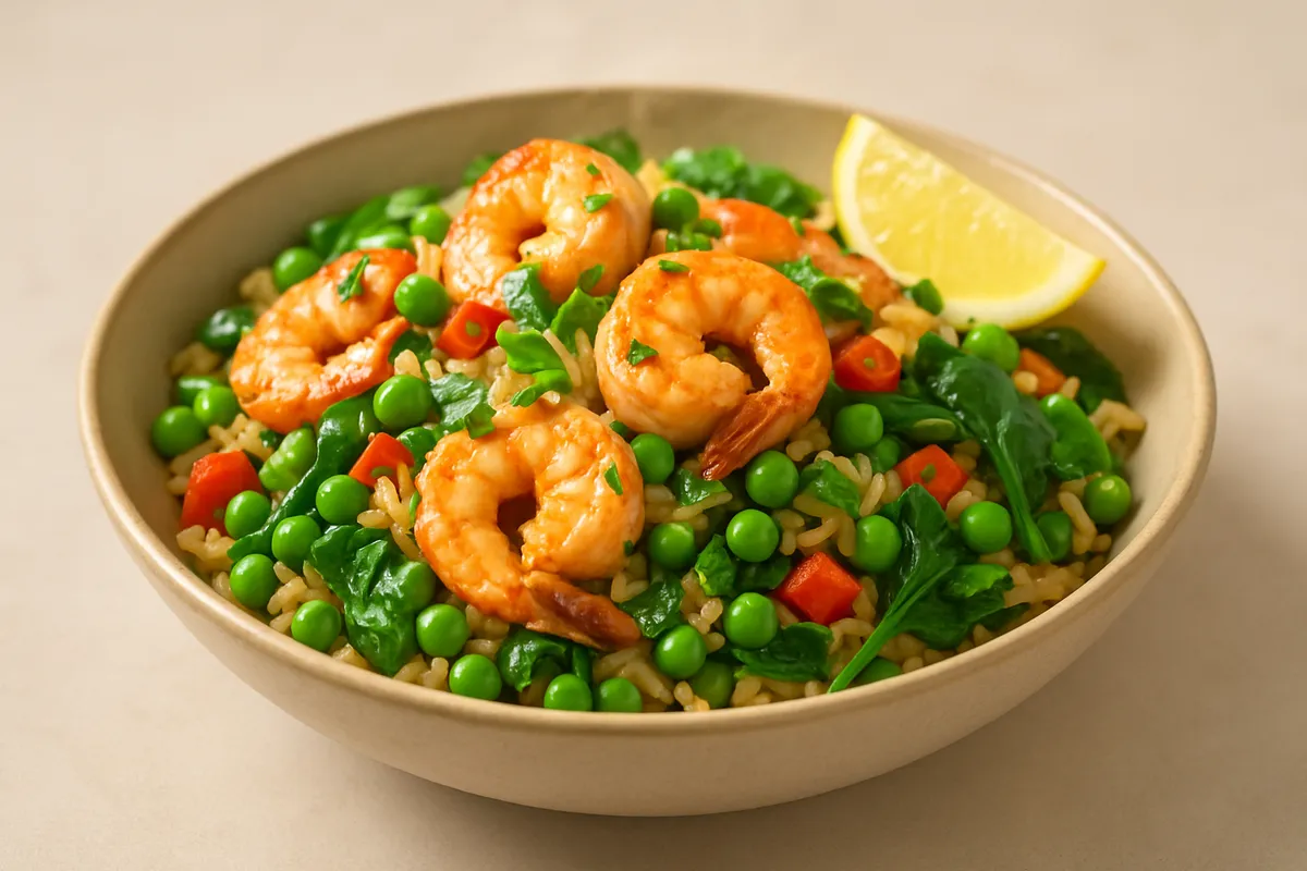 Prawn, Pea & Rice Iftar Bowl