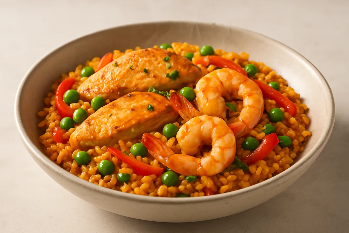 Chicken & Prawn Paella